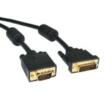 DVI-P/VGA-P KÁBEL 2M