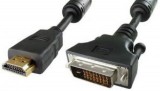 DVI-PAPA/HDMI-PAPA KÁBEL  2M MONITOR KÁBELEK, ADAPTEREK